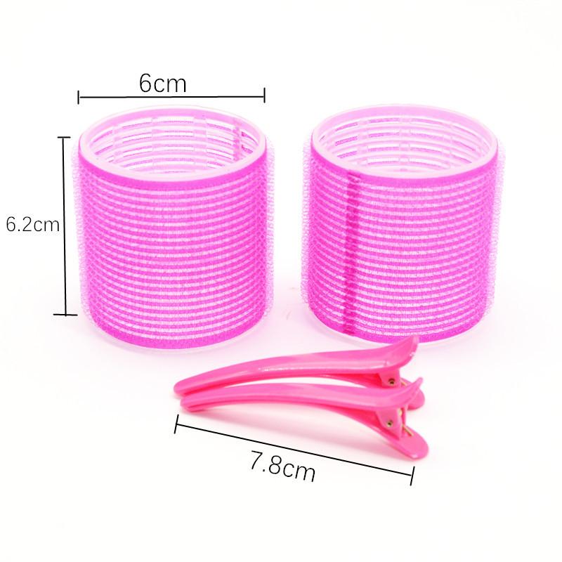 Hair Rollers Self Grip Hook Hair Curlers with Styling Clip Heatless Hairs Roller SalonDressing Curlers Sticky Hair Styling Tools