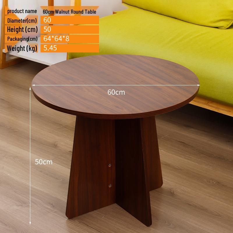 Modern Simple Coffee Table for Small Apartment Living Room or Balcony