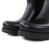 Great ROGER VIVIER Short Boots Tempet Viv Strassbacks Rubber Rain Boots Black Women 37 Used