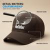 [Dad Hat Fishing] The Rodfather Print Polyester Adjustable Casual Outdoor Sports Baseball Cap For Men Women Father's Day Gift