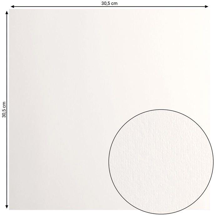 Papier imprimante - VAESSEN CREATIVE - 2926-101 - 216g - 30,5x30,5cm - Carton créatif