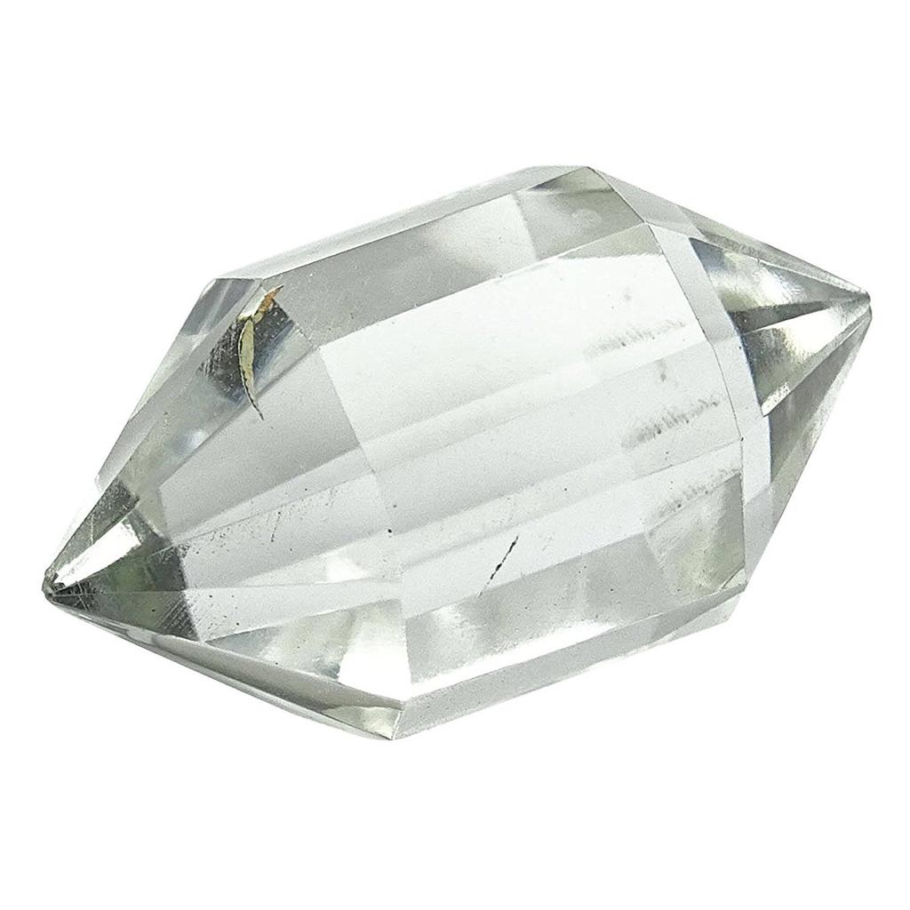 Harmonize Newly Hexagonal Prism Clear Crystal Decor Figurine Gemstones