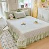 2025 Hot-Selling 5D Digital Print Milk Velvet Bedspread Set - Large, Luxurious 4-Piece with Baby Velvet Bed Skirt