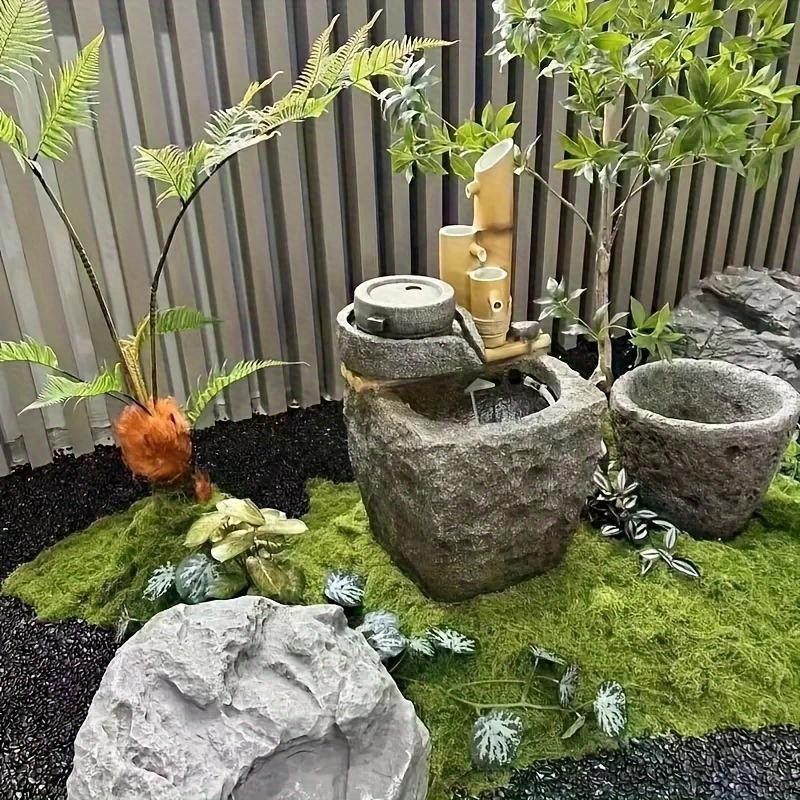 Large Artificial Moss Mat - Lush Green Foliage for Indoor/Outdoor Landscape Beautification, Easy Cutting, Realistic Texture,  Moss Decor