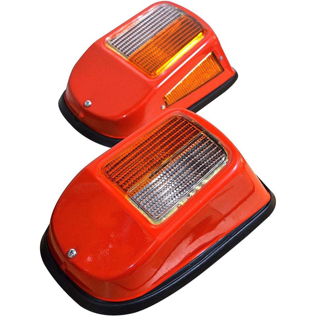 Front and Rear Combination Tail Light Assembly with 12v Bulbs Suitable for Steyr Tractor 30 50 90 430 430B 450 540 548 650 658 760 768