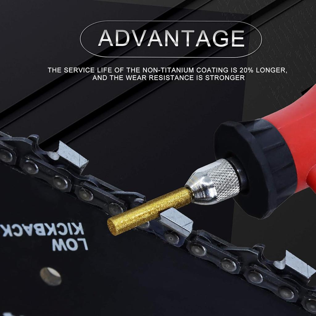 Diamond Sharpening Wheels High Hardness Chainsaw Files Sharpener Bit for Electric Chainsaw Engraving Grinding Tool