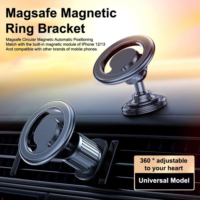 Universal Magnetic Car Phone Stand Hands-Free Phone Holder For Car Interior