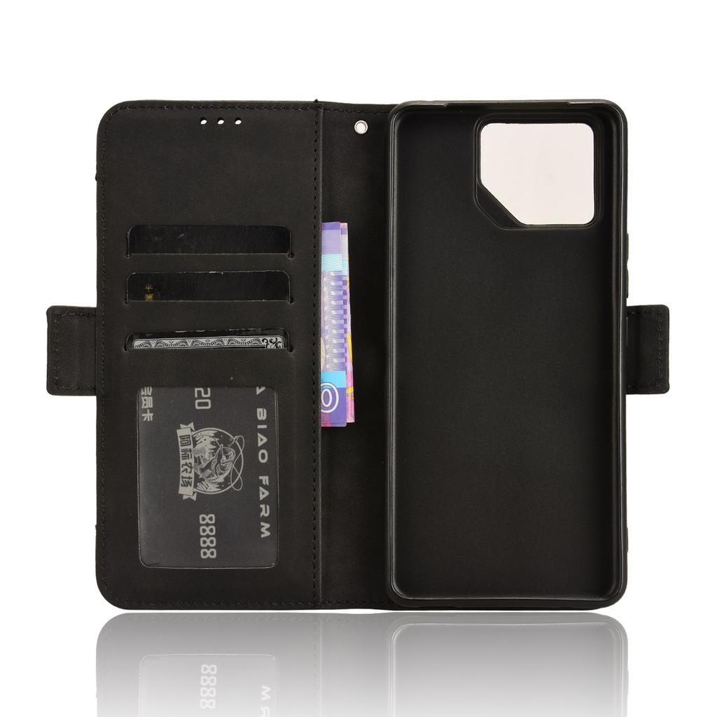 For Asus ROG Phone 8 Pro 5G/8 5G Case Stand Leather Cover with Multiple Card Slots
