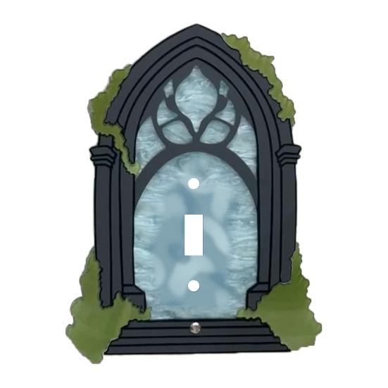 

Yousheng Фантазийная накладка на выключатель света Акриловая настенная панель Накладка на розетку Декоративная накладка на выключатель для дома Спальни Гостиной Настенный декор B