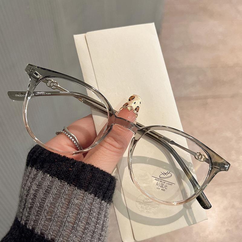 Material Glasses Frame Men Korean Style Blue Light Blocking Computer Glasses Women High Quality Women'S Glass Frame