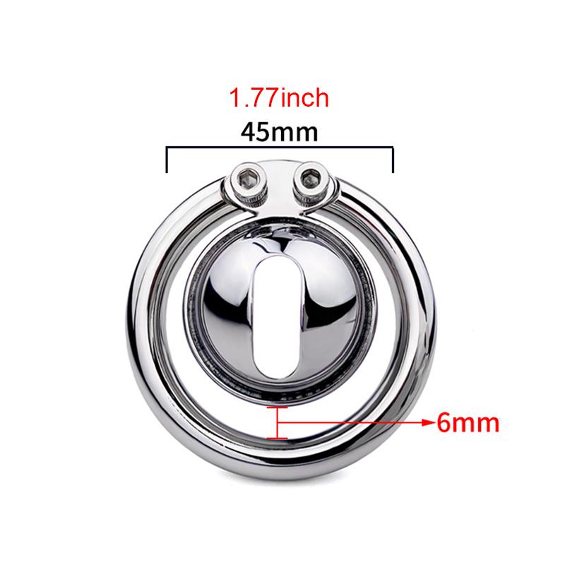 Men's Wearable Penis Lock Screw Type CB Lock   Adult Sex Toys Urethral Chastity Belt Slave Cock Cage Femdom BDSM