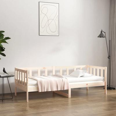 Vidaxl Daybed Without Mattress, 90X190 Cm, Solid Pine Wood