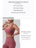 TK Seamless Solid Color Sports Set: Long Sleeve & Pants for Autumn/Winter Yoga & Fitness