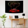 Obituarys Logo Band Death Metal Stendardo Interno Arazzo Articoli Decorazione Stanza Bandiera da Appendere a Parete Decorazione Casa Arte Sfondo Concerto