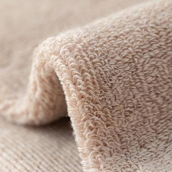 Damen Einfarbige Wadenlange Socken Herbst Gemütlich Weich Flauschig Crew-Socken Thermisch Warm Winter Dicke Stiefelsocken für Kaltes Wetter