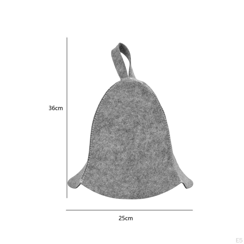 Filt bastuhatt Badtillbehör 36x25cm Handtvätt rekommenderas Kraftig Mångsidig