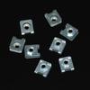 20Pcs Auto Metal Clips M6 for Car Motor Tread Panel Spire Nut Fairing Clip Fastener U-Type Plate Nut Speed Zinc Mounting Clamp