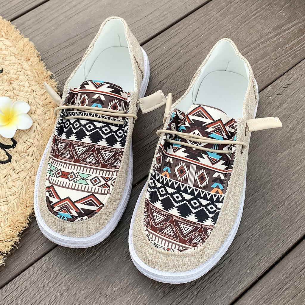 Fashion Autumn Women Round Toe Walking Loafers Fashion Matching Casual Comfortable Shallow Mouth Thick Sole Sneakers Shoes for Women