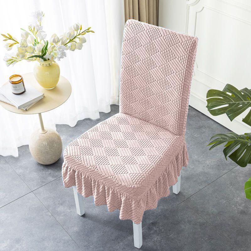 Chair Cover Universal Stool Four Seasons Universal Chair Cover Home Dining Table Backrest Integrated Seat Cover Elastic Chair Cover