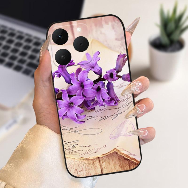 Hülle Für Realme 15T Stoßfest Silikon Weiche TPU Rückabdeckung Für Realme 15 T Realme15T 5G Handyhüllen 6.57" RMX5111 RMX5112 Funda