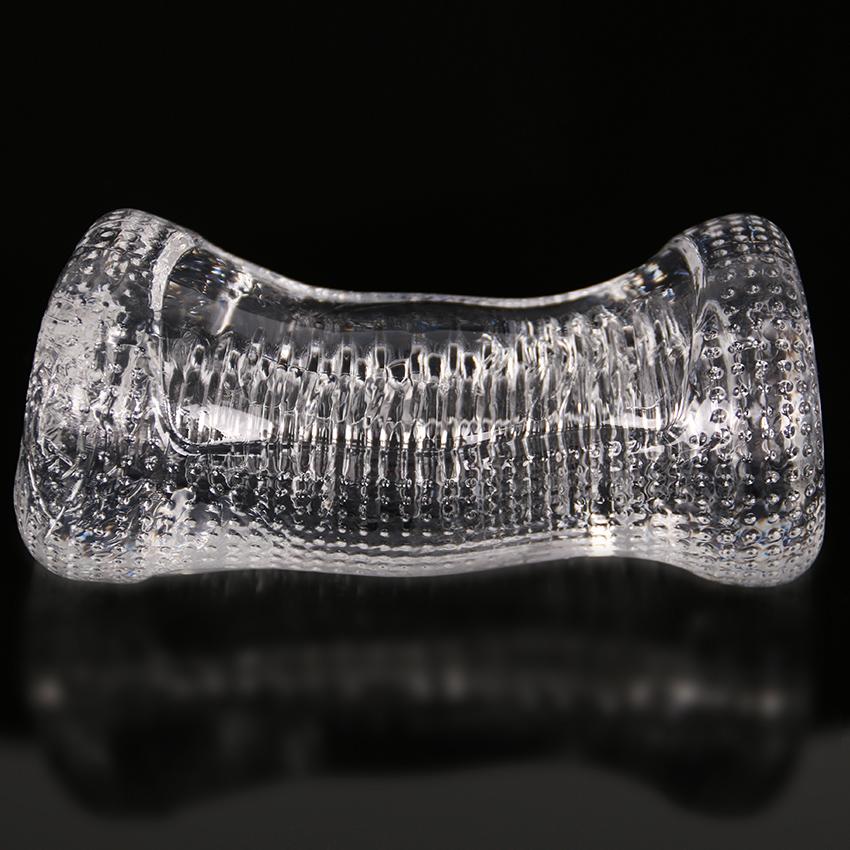 Silicone Transparent Vagina Pussy Masturbation Products Man Sex Toys Men Work Out Endurance Exercise Adult Sexual