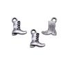 Cowboy Boot Charms Multi Color Alloy Pendants For Western Themed DIY Jewelry