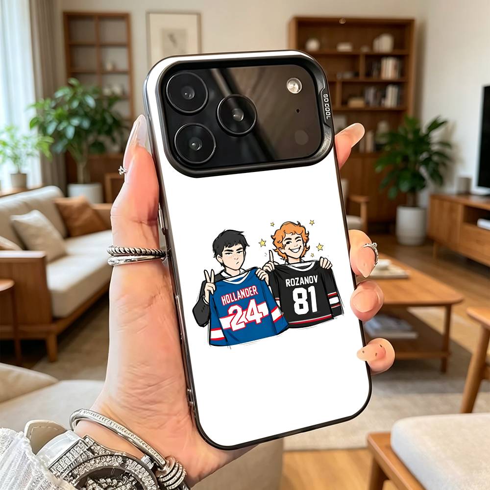 H-heated R-rivalry Cute  Phone Case For iPhone 17,16,15,14,13,12,11 Plus,Pro Max,XS,Colorful Silver Black Cover