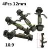 4pcs/Set 12mm Wheel Alignment Camber Bolt 10.9 Eccentric Adjustment Screw Car Repair Tool