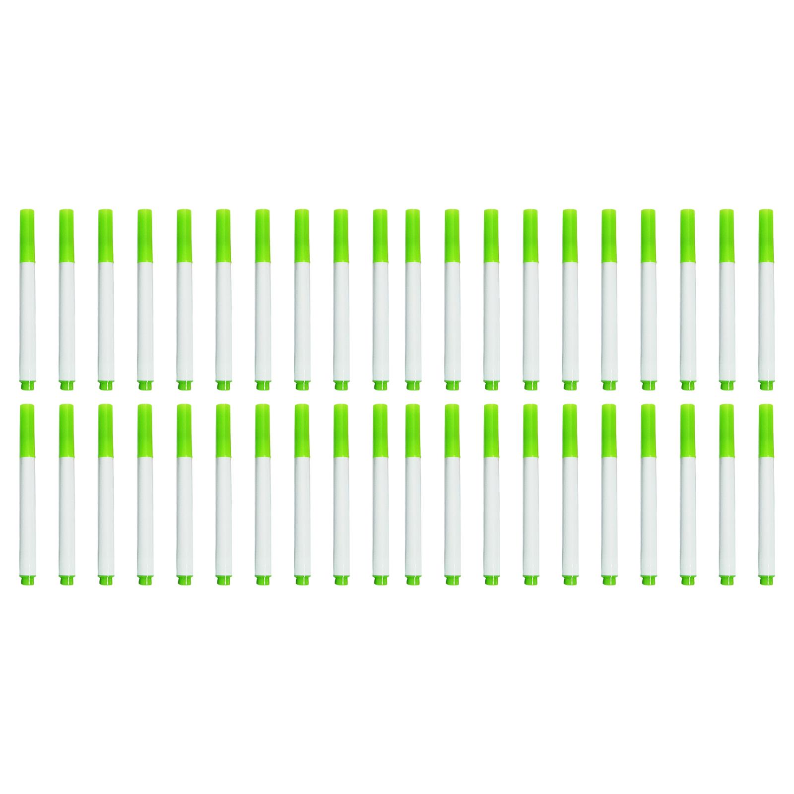 

40 шт. маркеры для белой доски стираемые маркеры для белой доски цветные маркеры для школьной офисной доски меловая доска письмо рисунок зелёный