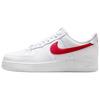 Air Force 1 07 Comfortabele Pasvorm Ademende Ondersteuning Sneakers Heren Sneakers Wit Rood FJ4146133