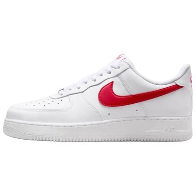 Air Force 1 Skateboard Shoes Unisex White Red FJ4146-133