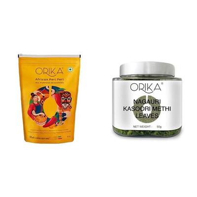 Orika Peri Peri Gewürz (75 g) Kasoori Methi 50g