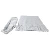 Washing Machine Cover Waterproof Sunscreen Dustproof Durable Thickened Washer Cover for Home Kitchen Laundry Silver