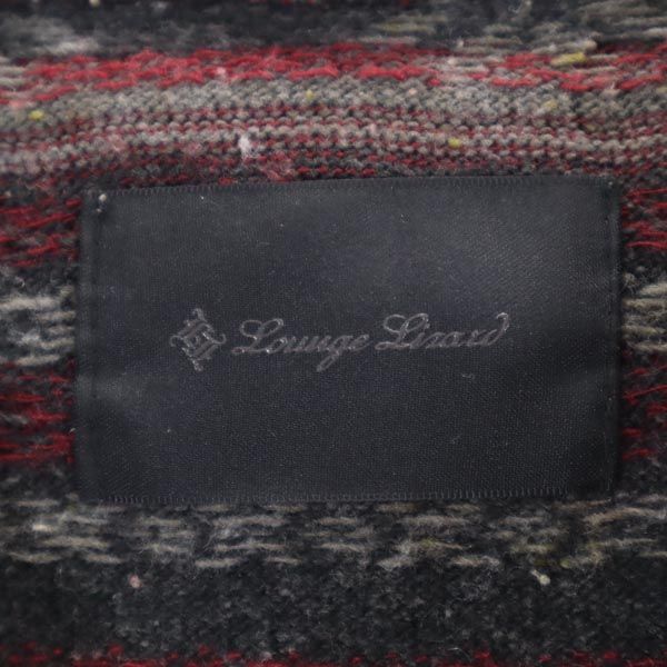 LOUNGE LIZARD Long sleeve Zip hoodie 2 Gray Men's Used