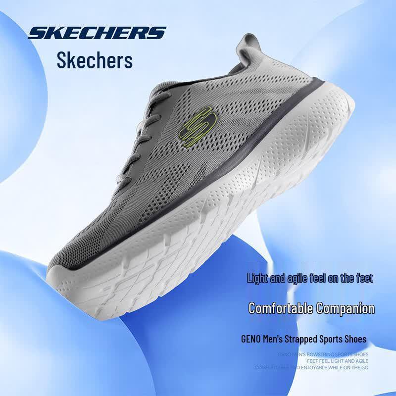 Skechers Men's Breathable Mesh Running & Casual Shoes