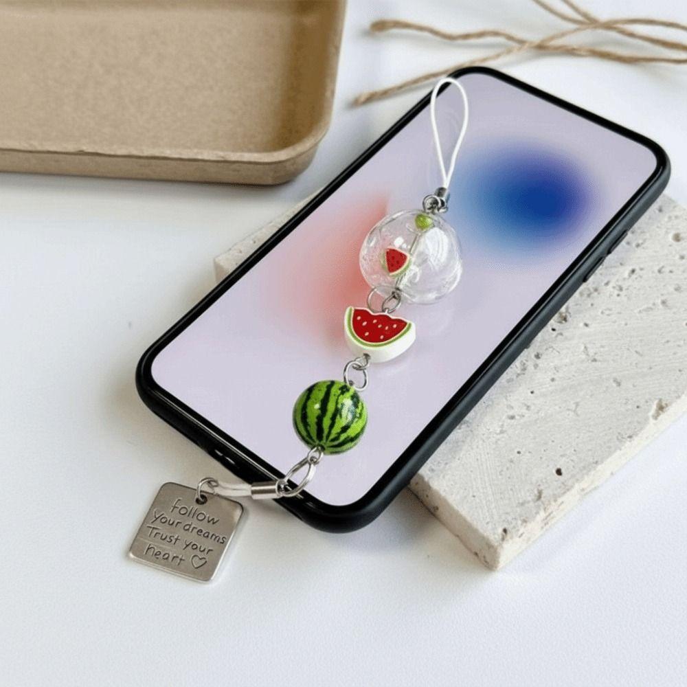Jellyfish Y2K Jellyfish Mobile Key Chain Sea Shell Fish Phone Charm Keycord Mobile