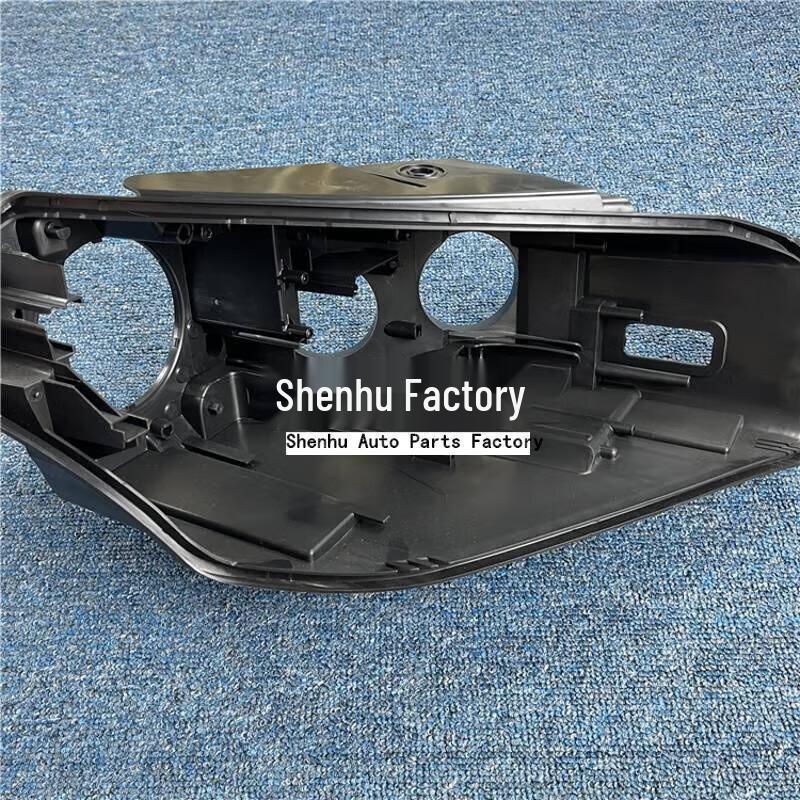 Compatible Headlight Rear Cover for 2009-2012 Volkswagen CC - Black Plastic Front Base Cover