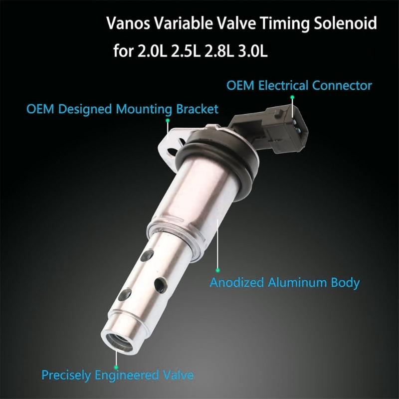 Metal VVT Camshaft Timing Solenoid for E90 F10 E83 E70 E85 E89 Efficient Engine Performances 52169858588 VTS1017 VVS177