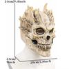 Latex Skeleton Demon Masks Realistic Halloween Cosplay Costume Props