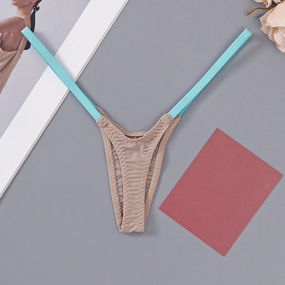 Stylish Womens TBack Underwear with Thin Straps and Low Waist Design