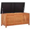 Garden Storage Box 117 X 50 X 55 Cm Solid Eucalyptus Wood