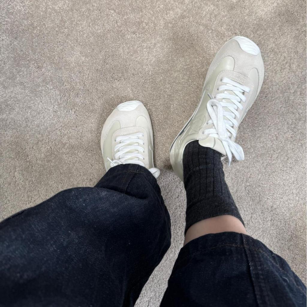 Cowhide Version~ Genuine Leather Retro Niche Casual Shoes Inner Height Increase Lace-up Dexun Shoes Versatile Forrest Gump Board Shoes Women's Tide