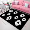 Disc Player Carpet Furry Mat for Living Room Decorative Area Rug Gift for Anniversary Mother Day Father Day