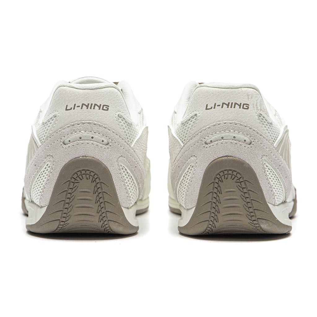 Li Ning Film CLASSIC Slip Resistant, Abrasion Resistant, Lightweight Low top Casual Shoes Men's Ivory AGLW195-1