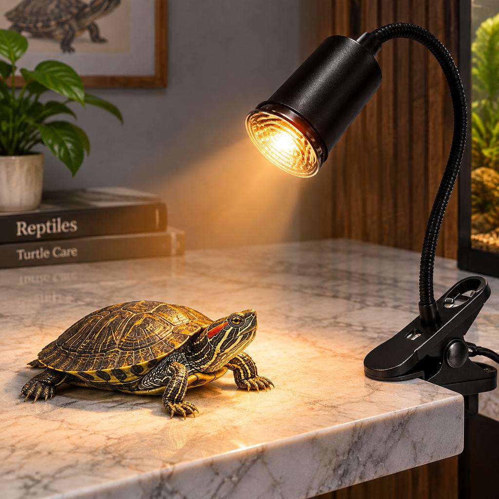 25W Black Ceramic Heat Lamp for Reptiles - No Light Infrared Bulb