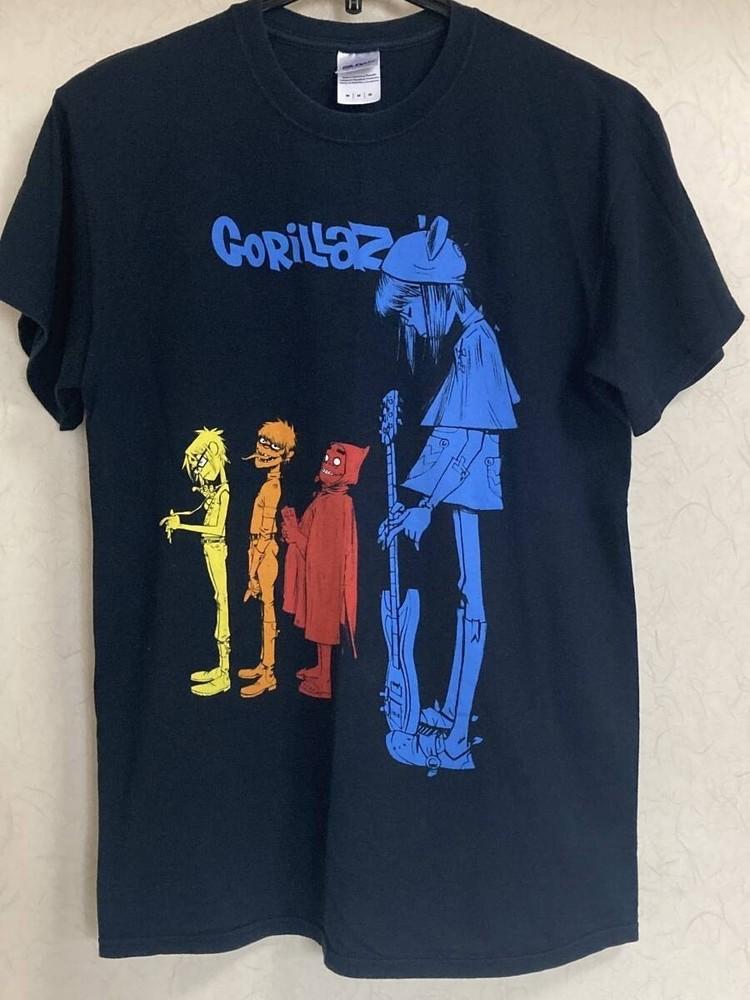 Gorillaz GORILLAZ M Band Black unisex S234XL shirt Unisex T-Shirt XL