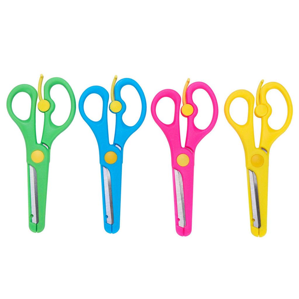 Children's Safety Scissors for DIY Art and Craft Projects