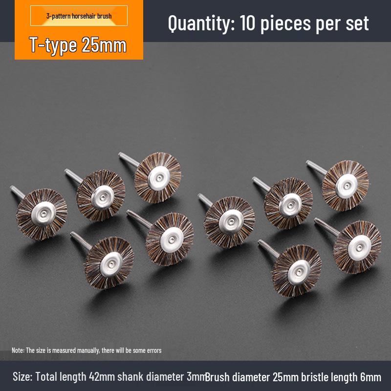 Electric Grinder Steel Wire Brush - Rust & Polishing Head for Walnut & Wenwan Grinding, Steel & Electric Brush.