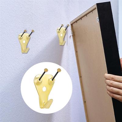 Prático-Novo Gancho para Porta-Retrato Kit de Ganchos Pesados para Quadros 10-100 Lbs Adequado para Porta-Retratos, Escritório, Tela, Relógios 103P