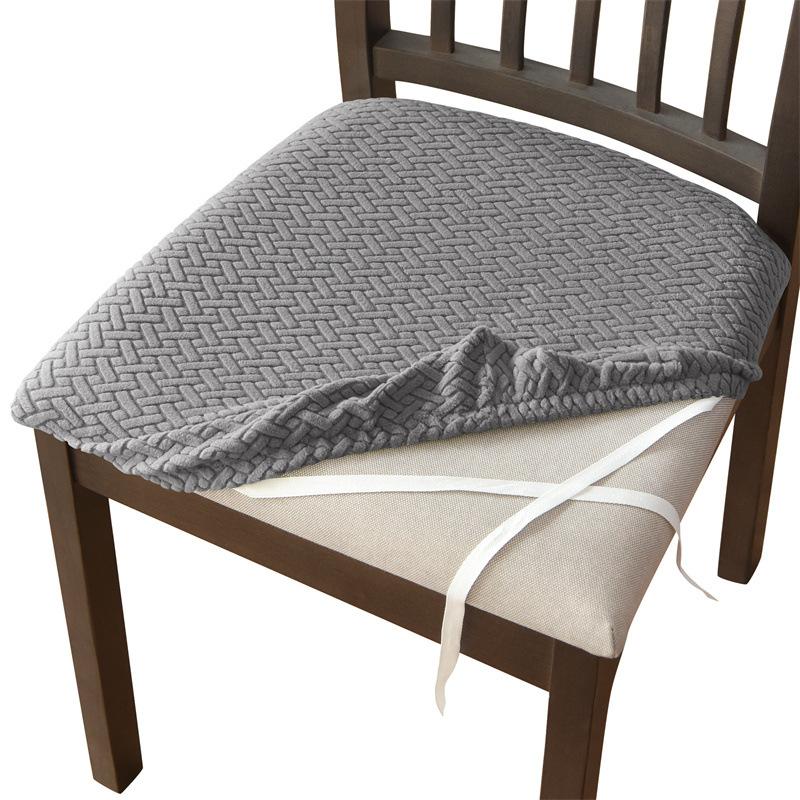 

Chair Cover Elastic T-shaped Strap Chair Seat Cover Stool Face Cover Home Use Hotel Dining Chair Cover Stool Dust Resist Cover 19*18*2cm